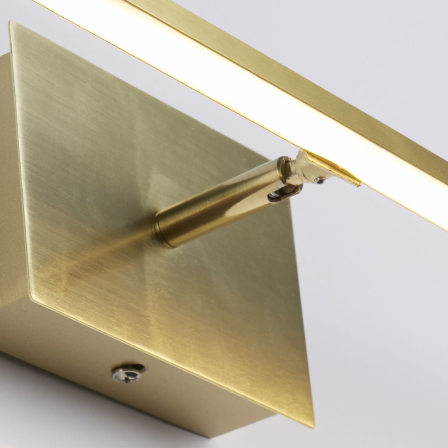 Lampe LED pour miroir en laiton métal L:61 cm IP44 2700 K