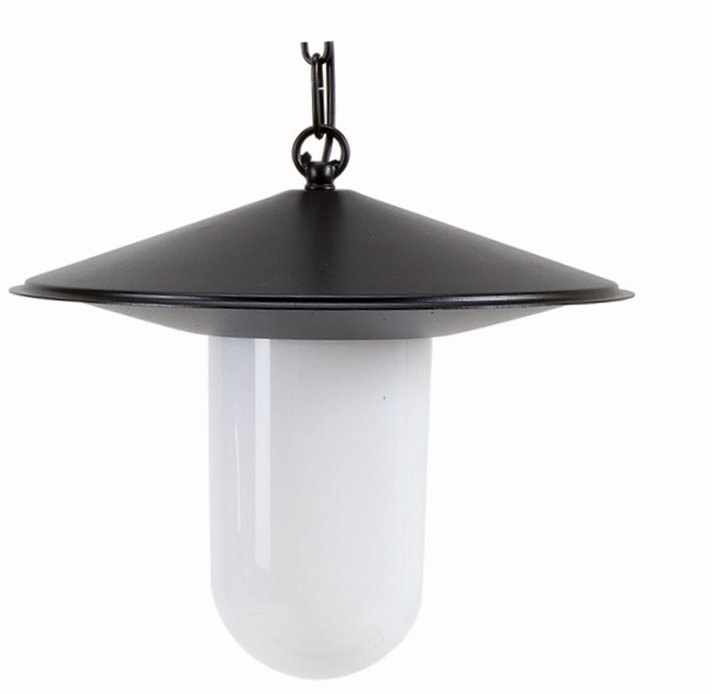 Lampe d'extérieur Rustique Noir Ø30cm Aluminium élégant E27