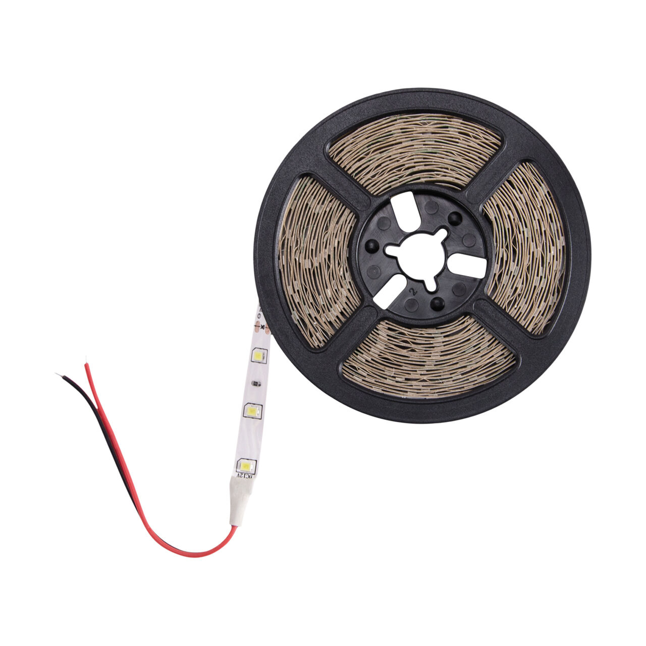 Bande LED 5m autocollante 3000 K blanc chaud Strip 12V Rolle, Maschine, Sprach, Rad