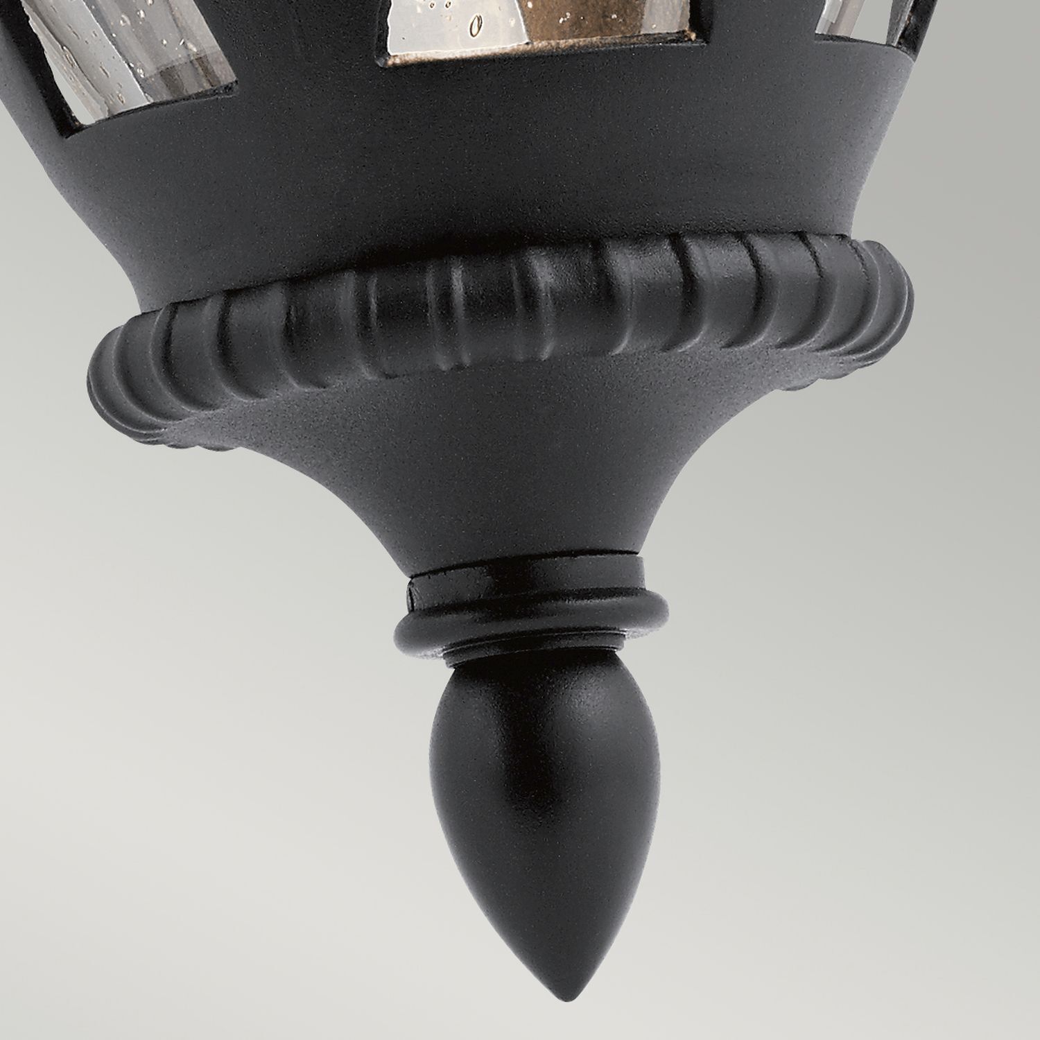 Applique extérieure E27 IP44 noir maison terrasse verre