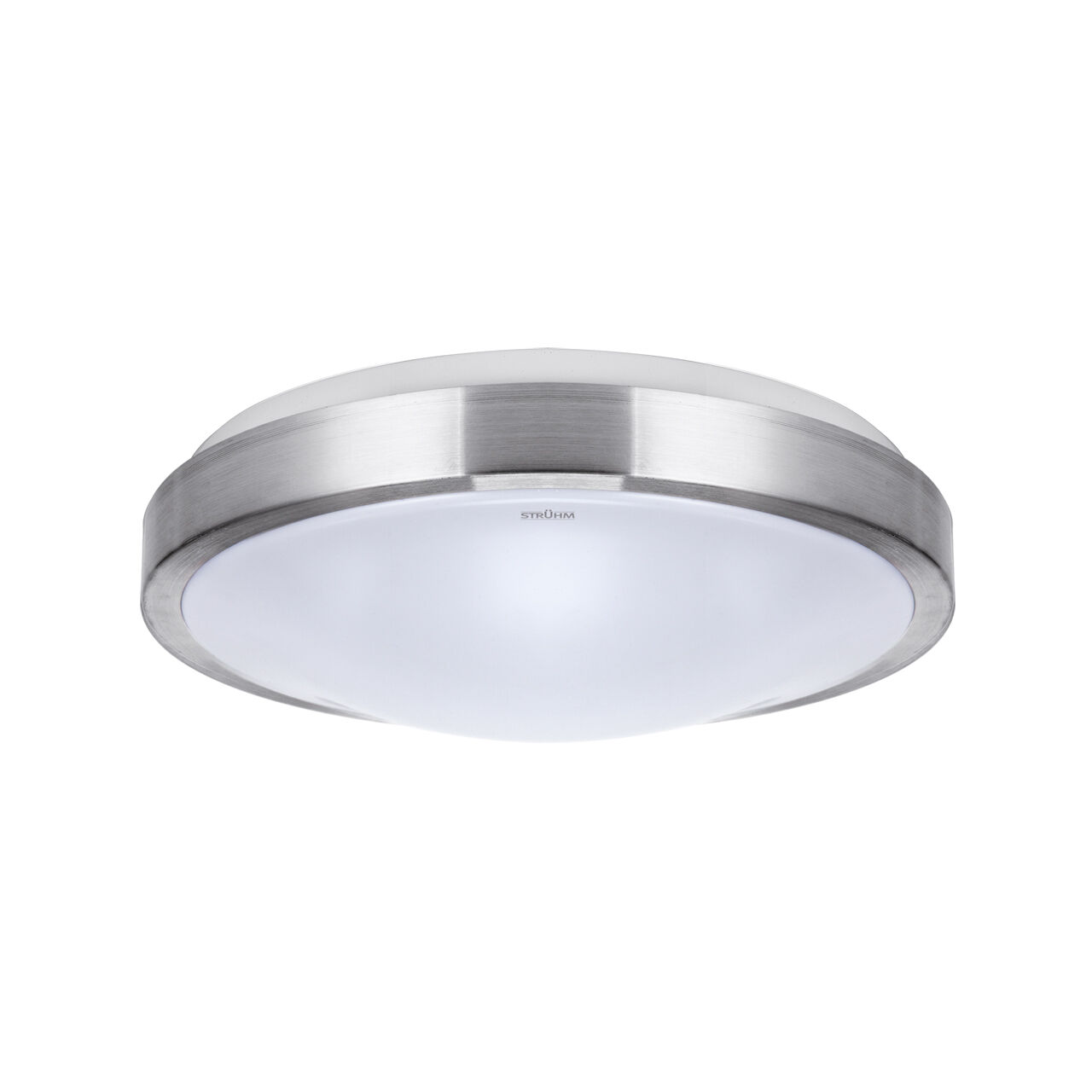 Lampe de salle de bain LED ronde IP44 D : 26 cm en argent blanc 4000 K