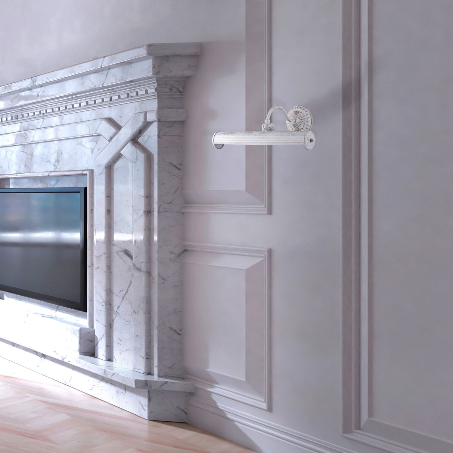 Lampe à tableau métal E14 réglable 35,9 cm large blanc Innenarchitektur, Bildschirm, Computer-Hardware, Computerausrüstung, Überwachen