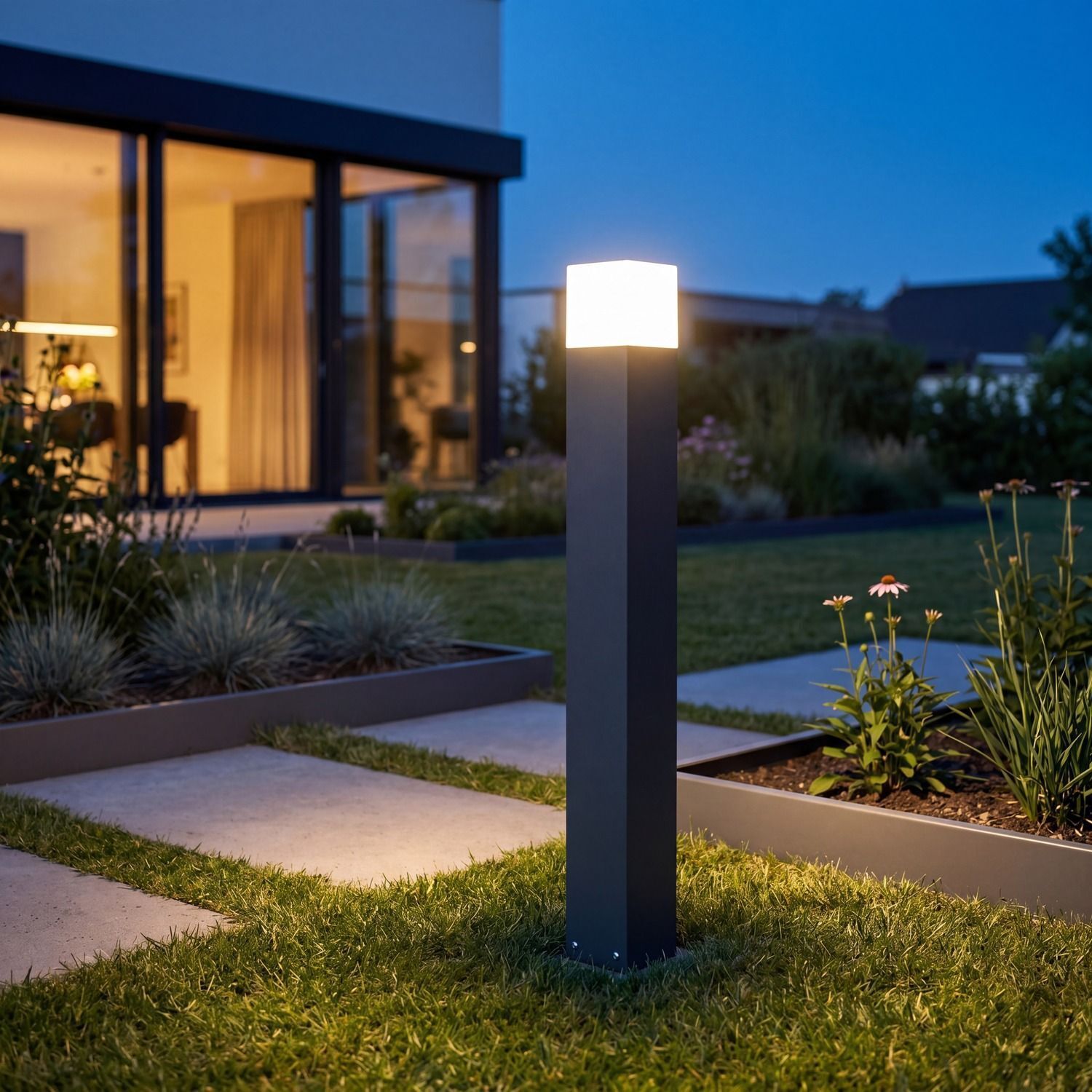 aussen-stehleuchte-wegeleuchte-awerne-100cm-anthrazit-modern-1 Außenleuchte, Gartenlampe, LED-Lampe, Wegleuchte, modern