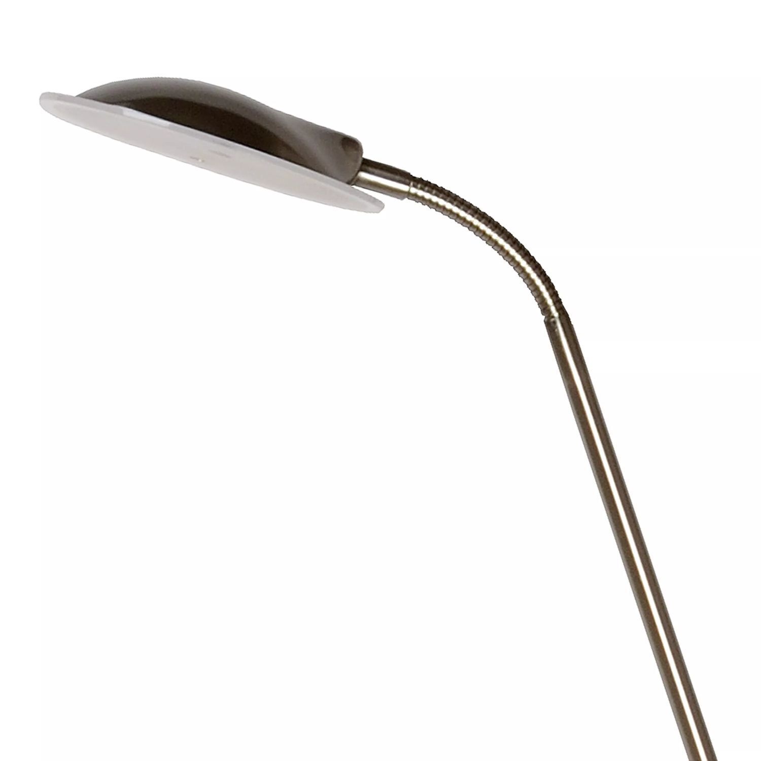 LED Deckenfluter Metall Chrom 180 cm Leselicht 3000 K Lampe, Lampenschirm