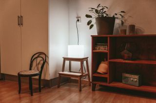 Cube lumineux extérieur câble fiche IP65 E27 LED 6500 K L : 20 cm
