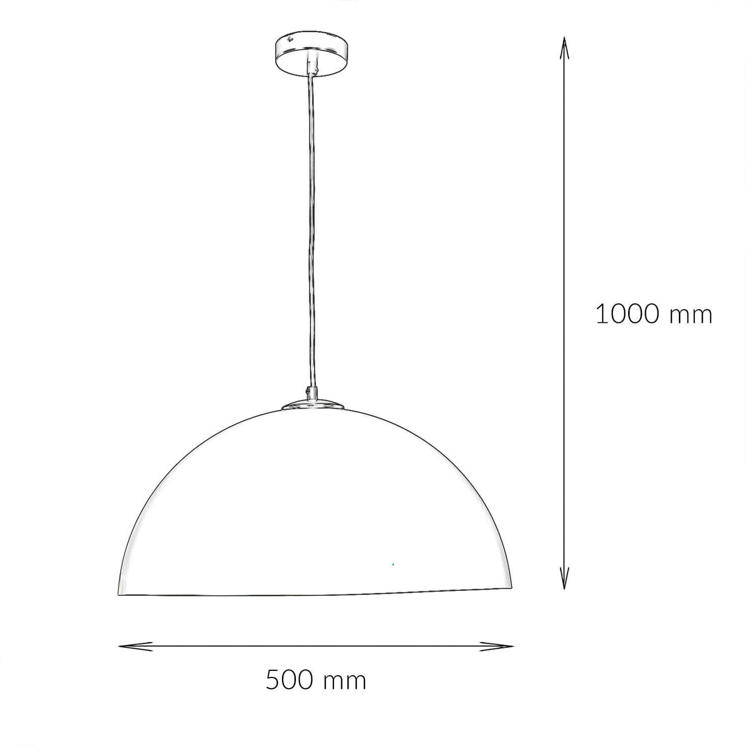 Lampe à suspendre moderne noire cuivre Ferra