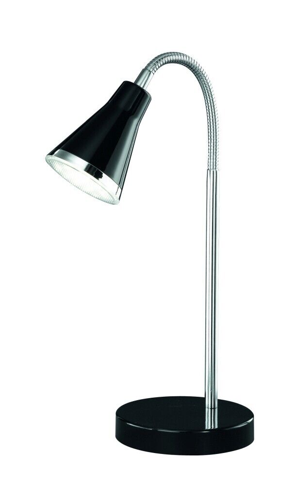 Lampe de table LED Moderne noire