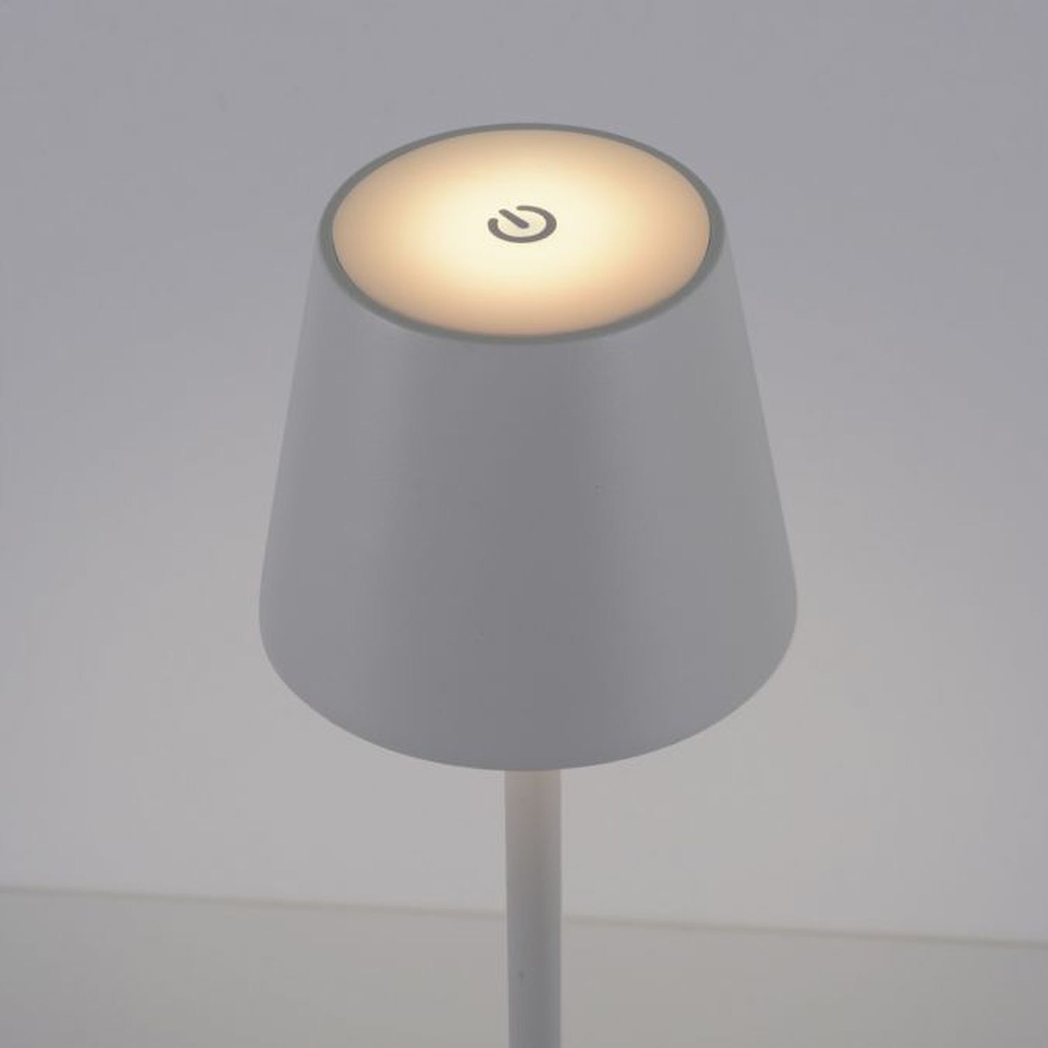 Lampe de table LED rechargeable Métal IP54 Touch Variation 3000 K