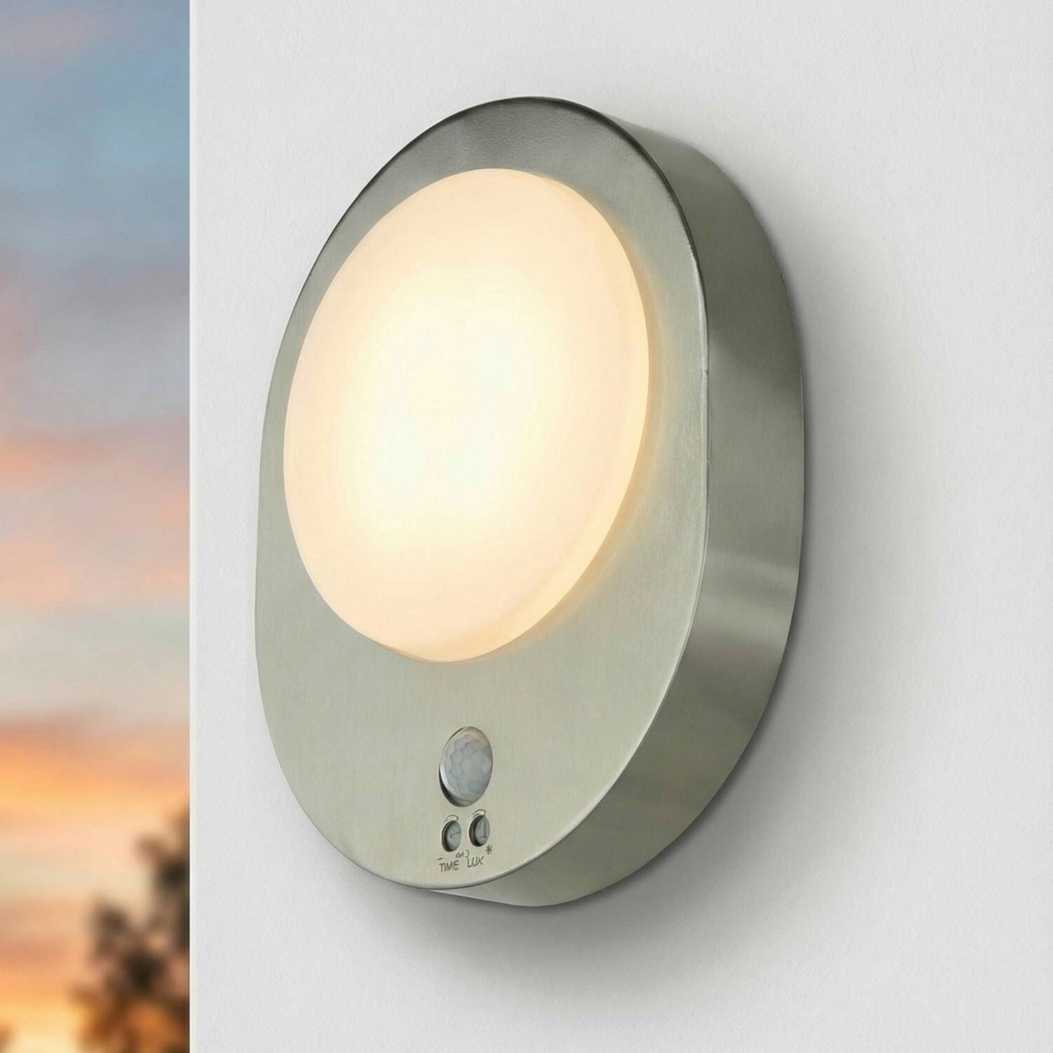 LED Wandlampe außen Bewegungsmelder IP44 850 lm 9 W Deckenleuchte, Beleuchtung