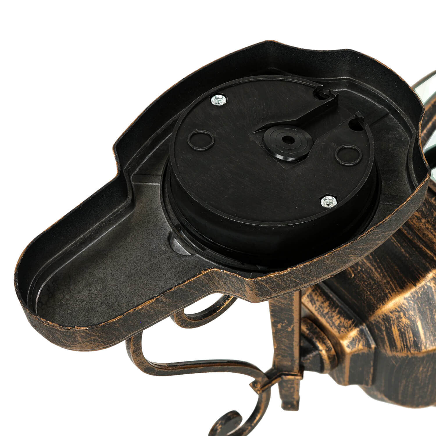 Lanterne d'extérieur BREST Cuivre antique résistant à la pluie Pistole, Handfeuerwaffe, Waffe, Kleidung, Hut