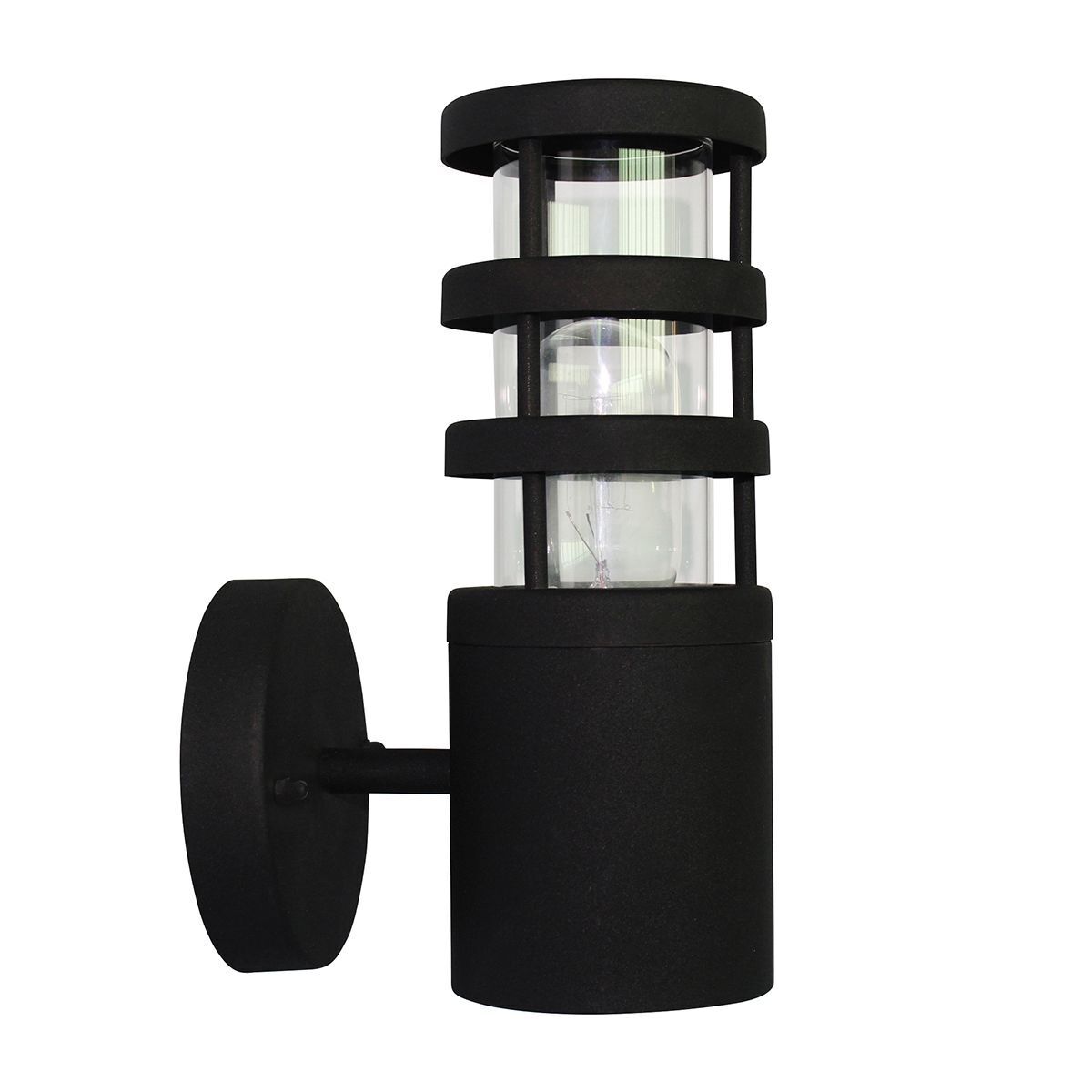 Applique murale d'extérieur Acier inoxydable IP44 Scandinave noir Lampe, Beleuchtung, Maschine, Rad