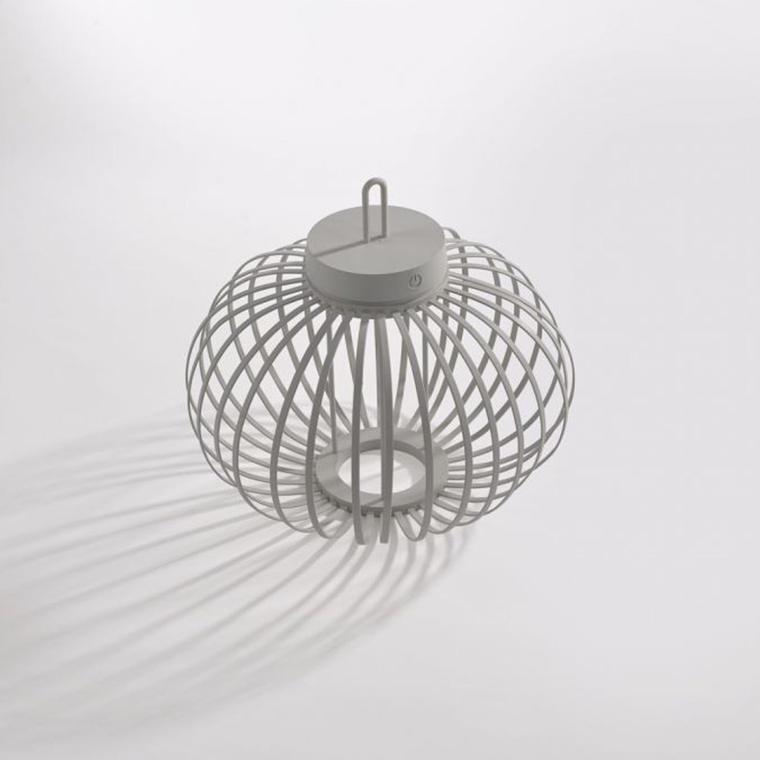 Lampe de table LED rechargeable IP44 noire à intensité variable Touch 33 cm Kunst, Lampe