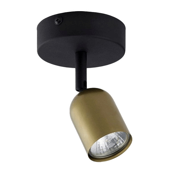 Spotlight, Hängelampe, Deckenleuchte, Messingoberfläche, verstellbare Lampe