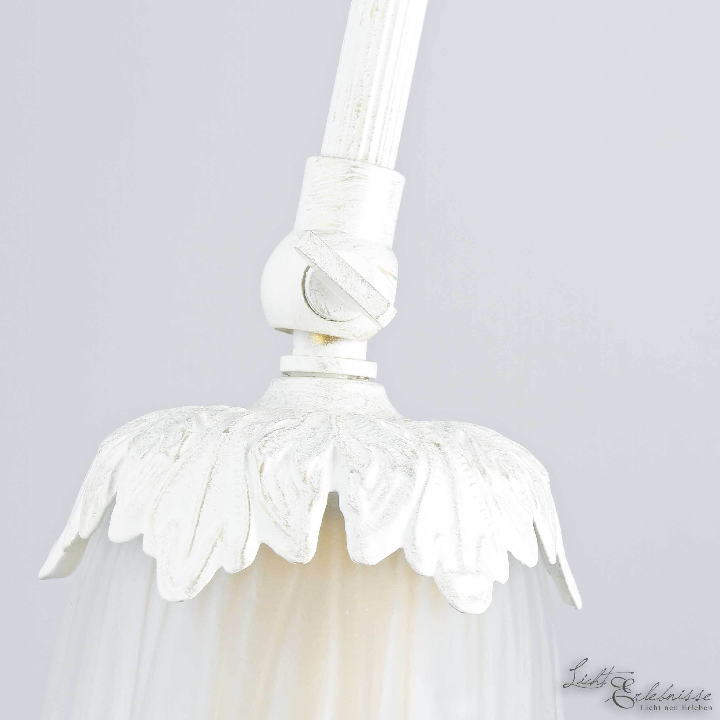 Premium Lampe sur pied Shabby blanc