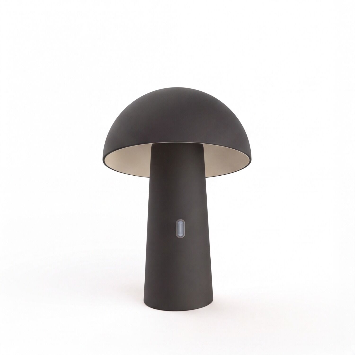 schwarz-anthrazit-aussenbeleuchtung-led-modern-elsten-1x-led-mit-8w-schwarz-mit-schalter-kunststoff-abs-dimmbar-modern-le110943-02 Tischlampe, LED-Lampe, Schwarz, Mushroom-Form, Basislampe