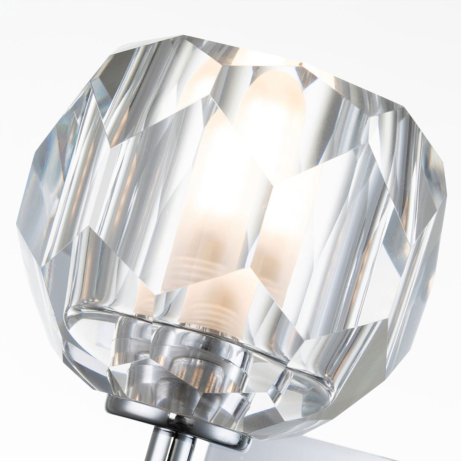 Lampe de salle de bain murale LED G9 IP44 3000 K H : 34,6 cm