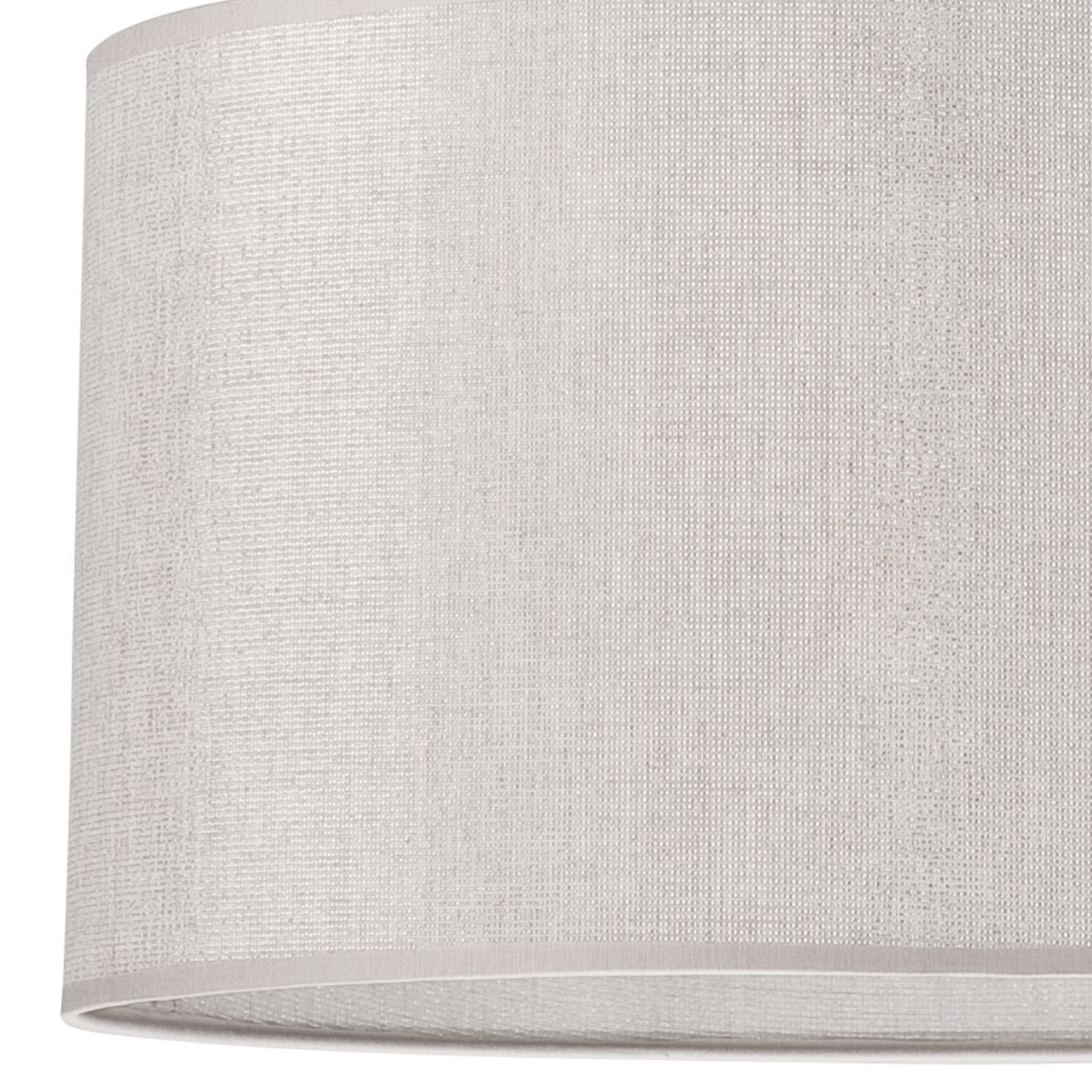 Lampe à suspendre Tissu en argent Ø 35 cm réglable Moderne E27