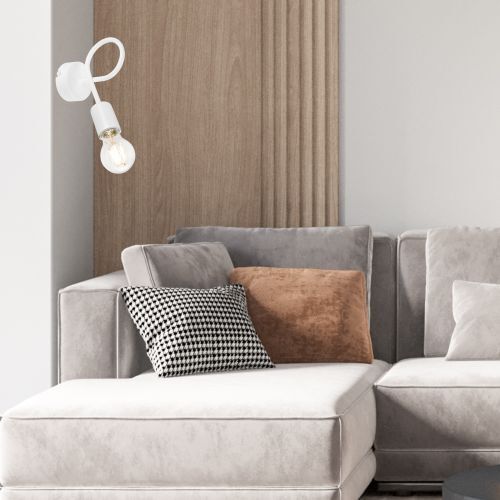 Applique murale Blanc flexible Moderne Métal Lampe