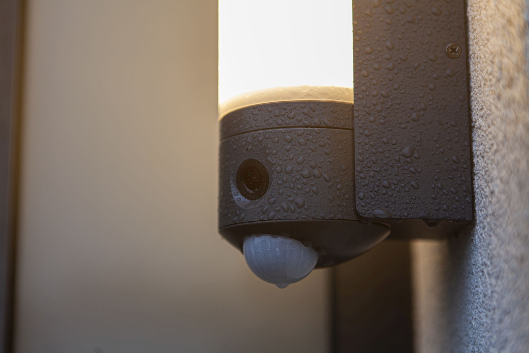Lampe d'extérieur LED murale détecteur de mouvement IP44 2700-6500 K