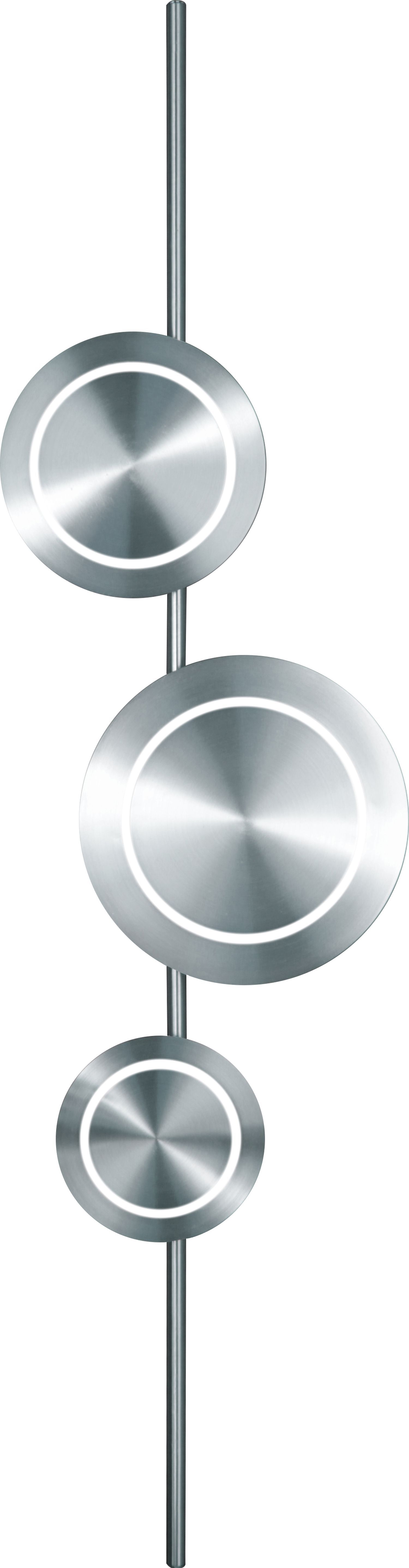 Applique LED argent H:120 cm 1008 lm 3000 K dimmable