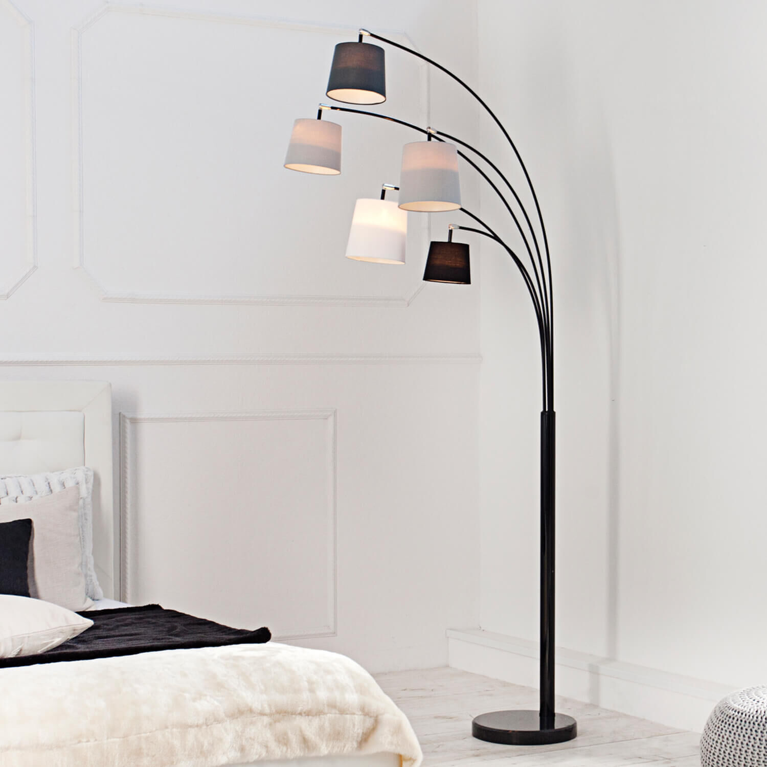 Lampadaire stylé Design moderne 200cm flexible Lampe, Stehlampe