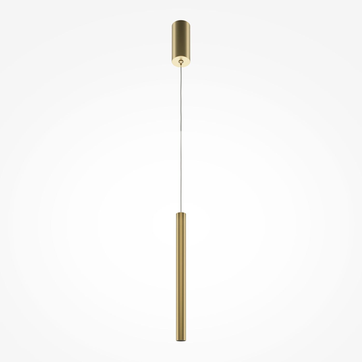 Suspension LED aluminium ronde Ø 3 cm H : max. 340 cm