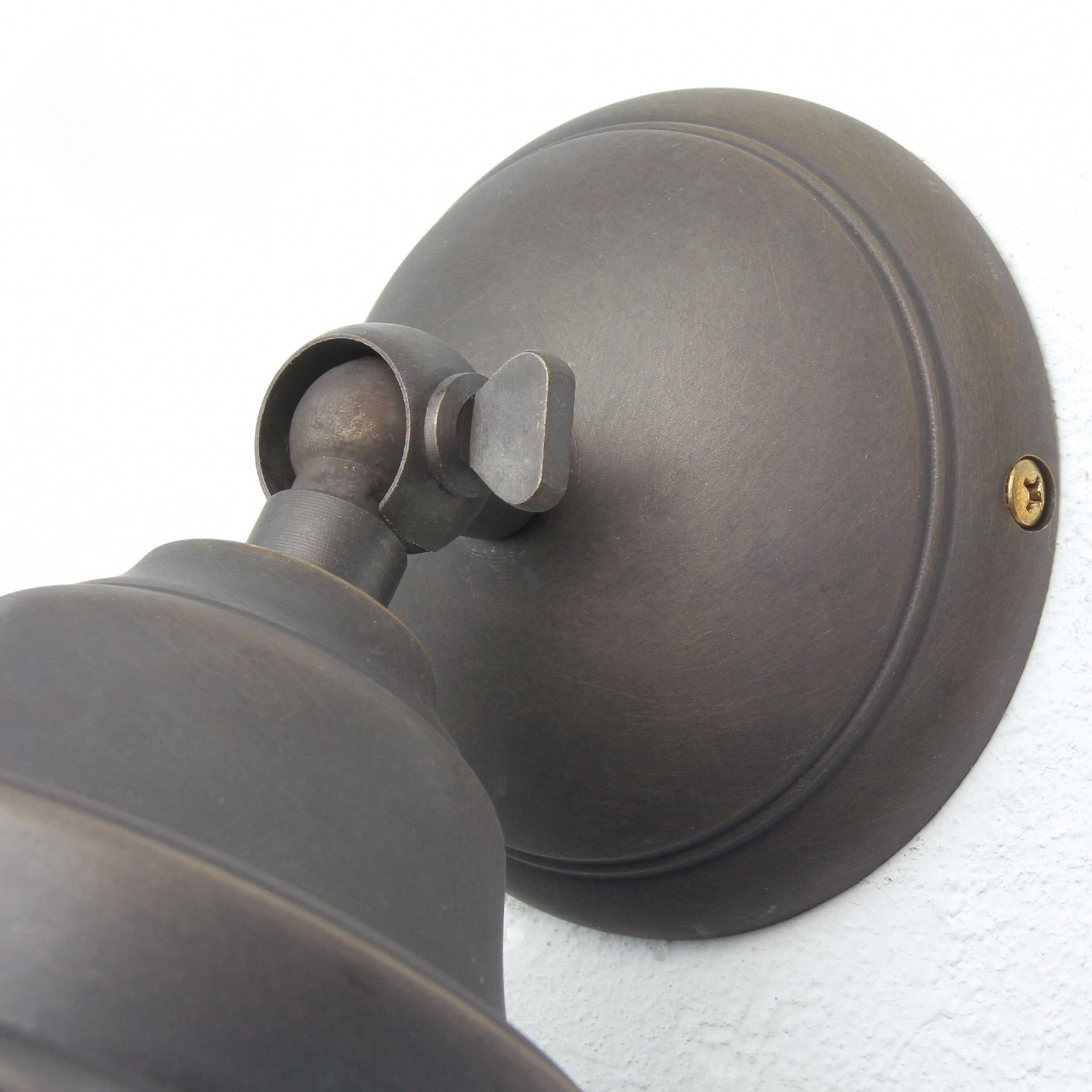 Applique murale d'extérieur en laiton véritable en bronze Bronze, Leuchte