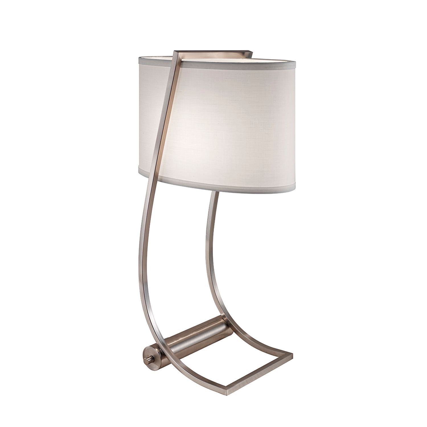 Lampe de table FEDELE Crème H:62cm Moderne Lampe de sol