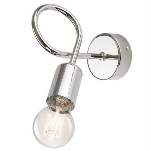 Applique murale métal Lampe chrome Moderne MADALYNN