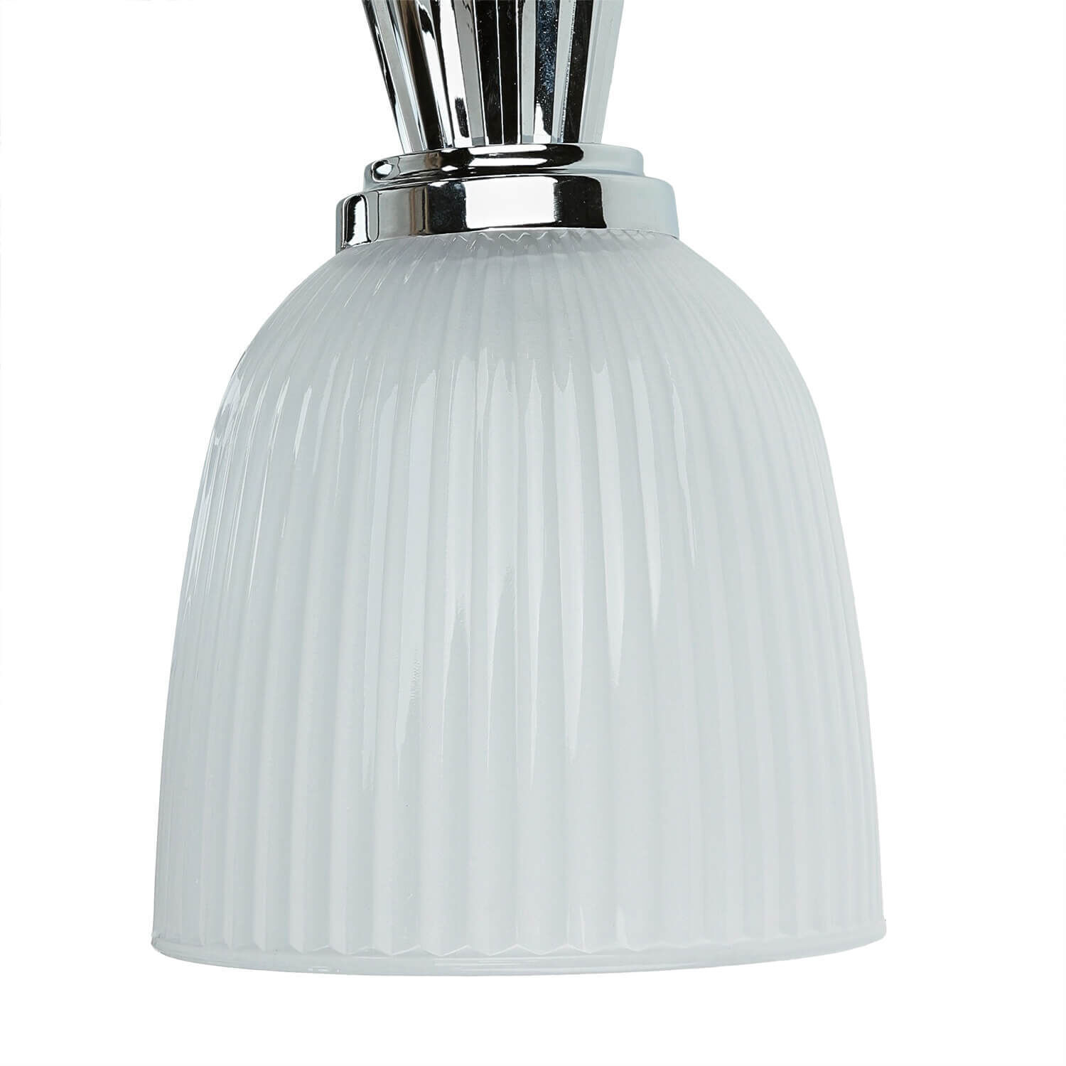 Lampe de salle de bain stylée avec LED IP44 Verre strié COSTILLA Lampe, Leuchte