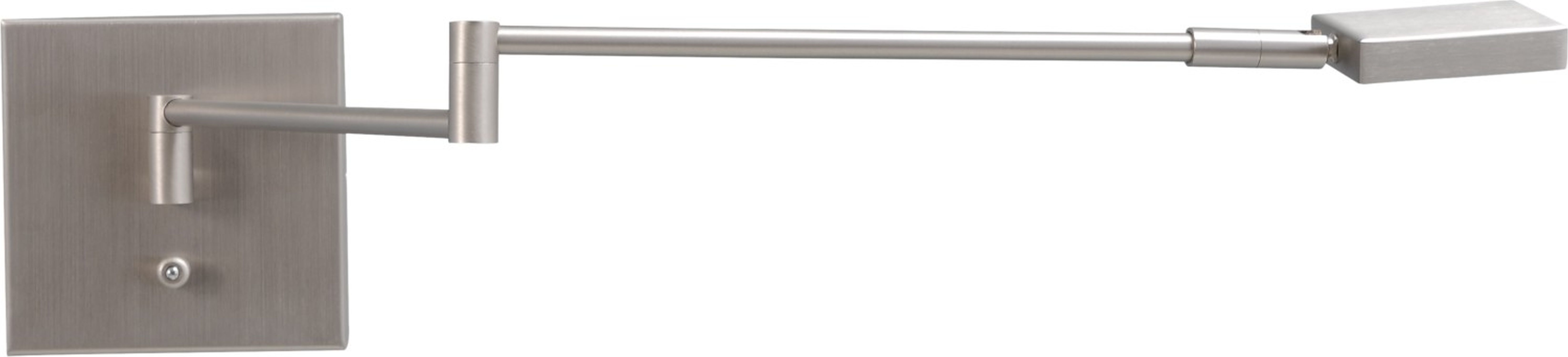 Applique LED DENIA 1 en nickel mat à intensité variable Griff