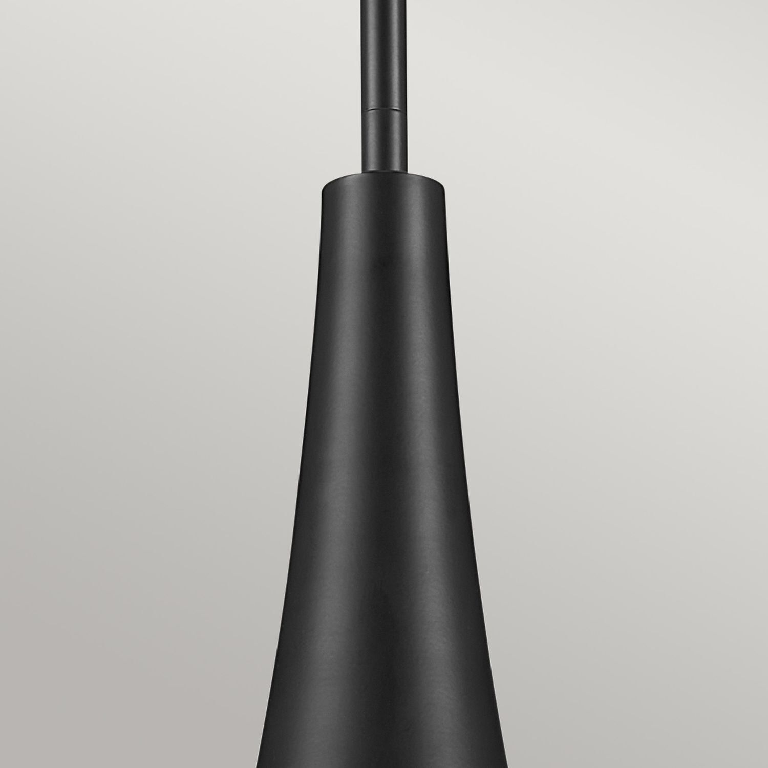 Suspension Abat-jour en verre étroit Ø 17,8 cm H : max. 144,5 cm E27 Elektrisches Gerät, Mikrophon, Lampe