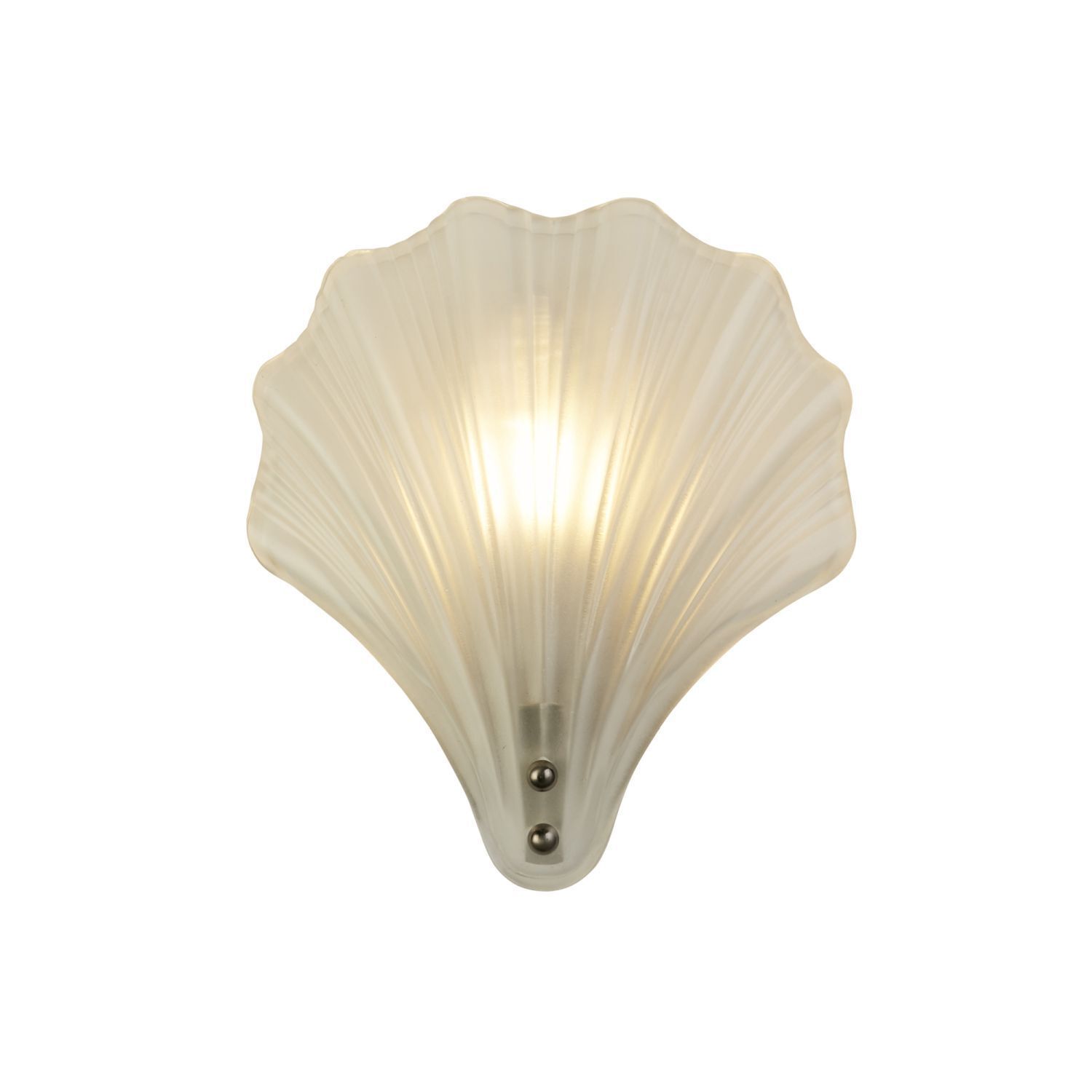 wandleuchte, wandlampe, schirm, shell, edelstahl