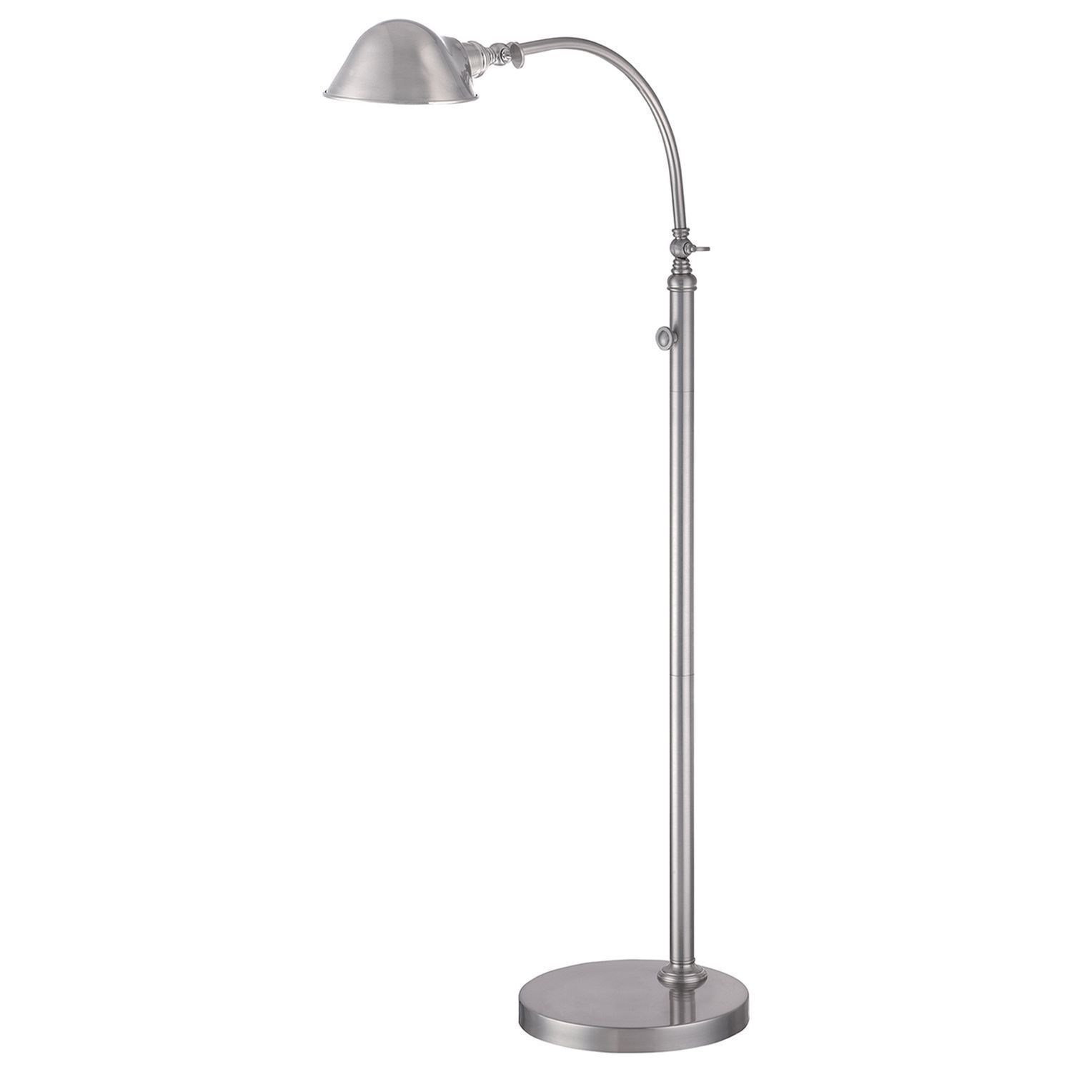 Lampadaire LED à intensité variable 125 cm petit réglable en métal Lampe, Tischlampe, Lampenschirm