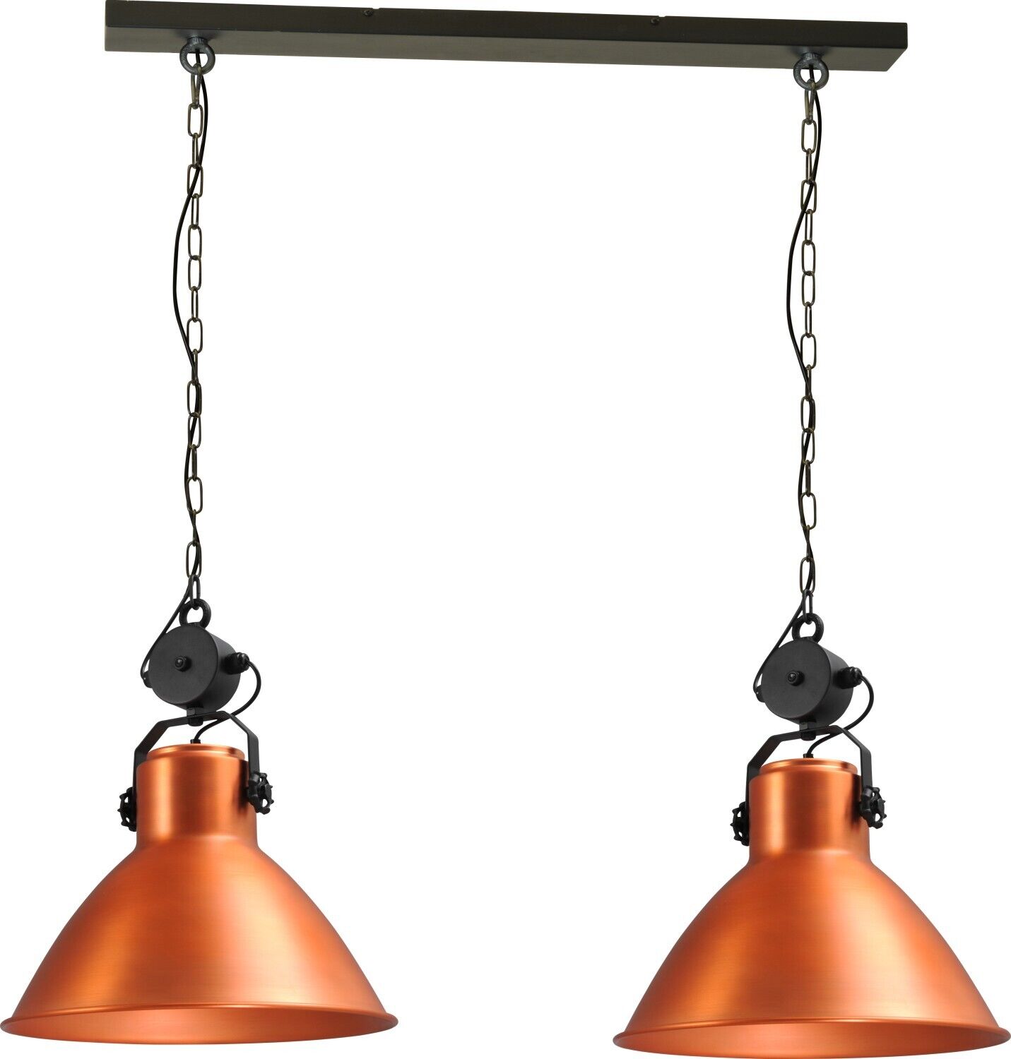 Premium Lampe à suspendre cuivre orientable 2xE27 Ø45cm