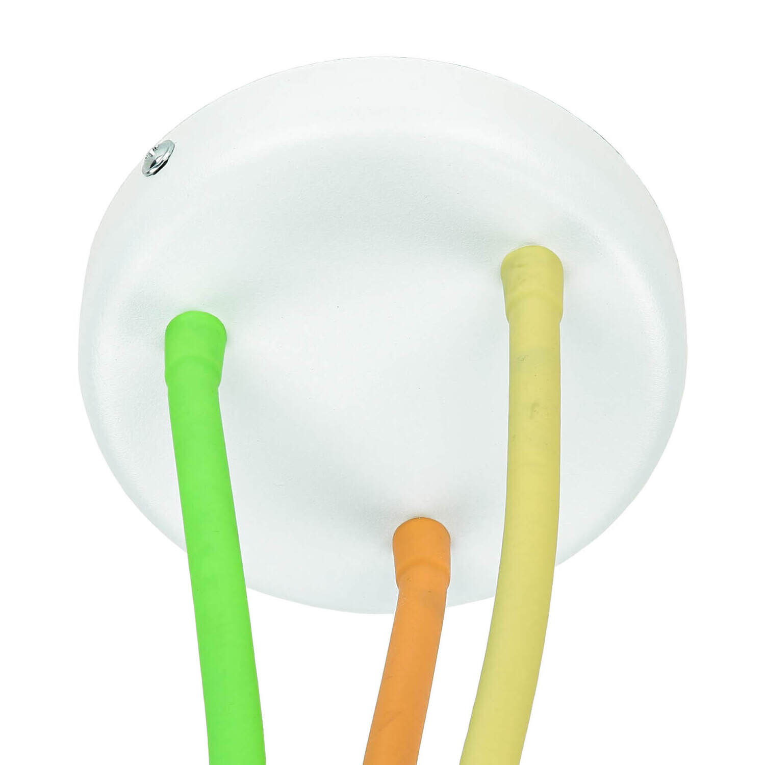 Plafonnier coloré 3-flmg Orange Jaune Vert flexible