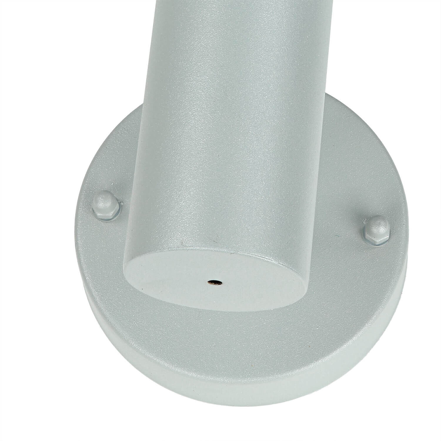 Lampe LED d'extérieur murale argentée IP44 680 lm 3000 K Zylinder