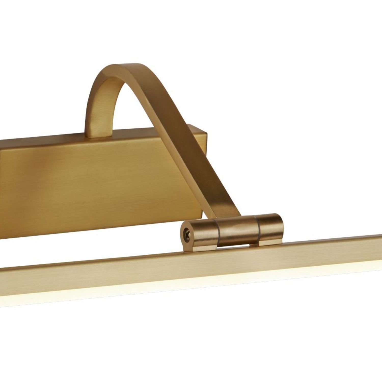 Lampe à tableau étroite LED ajustable en laiton L : 51 cm