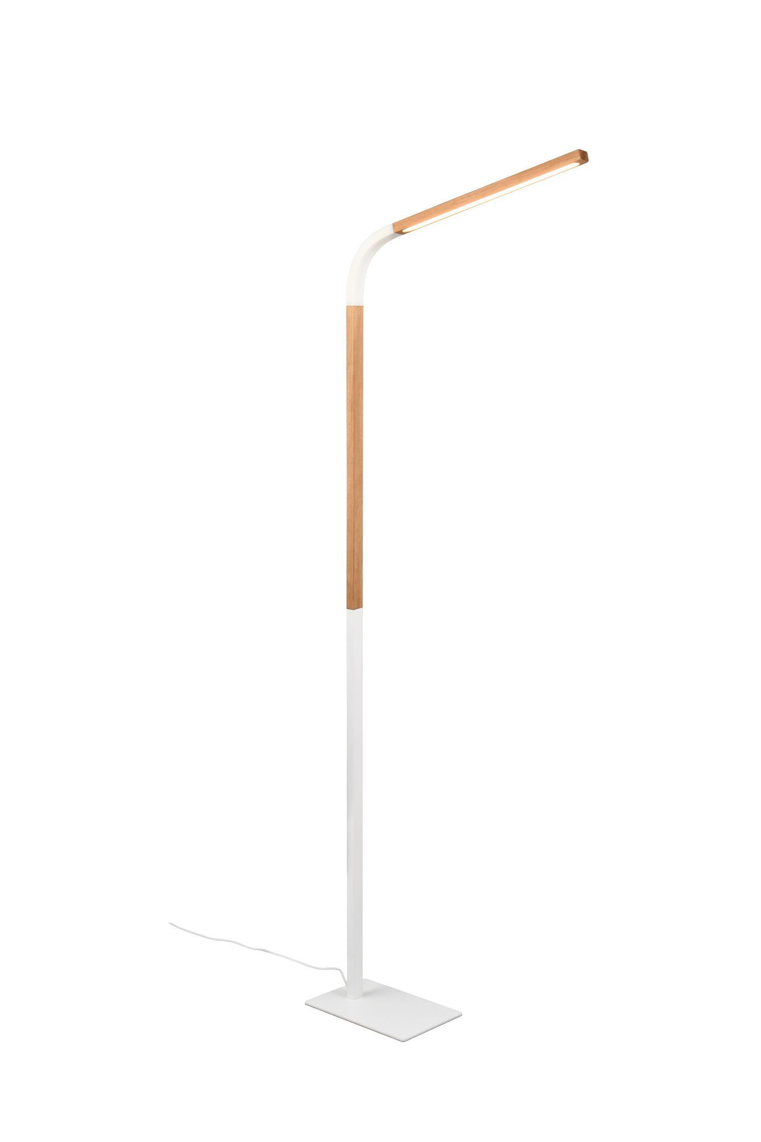 Lampadaire LED ajustable métal blanc 1400 lm Lampe