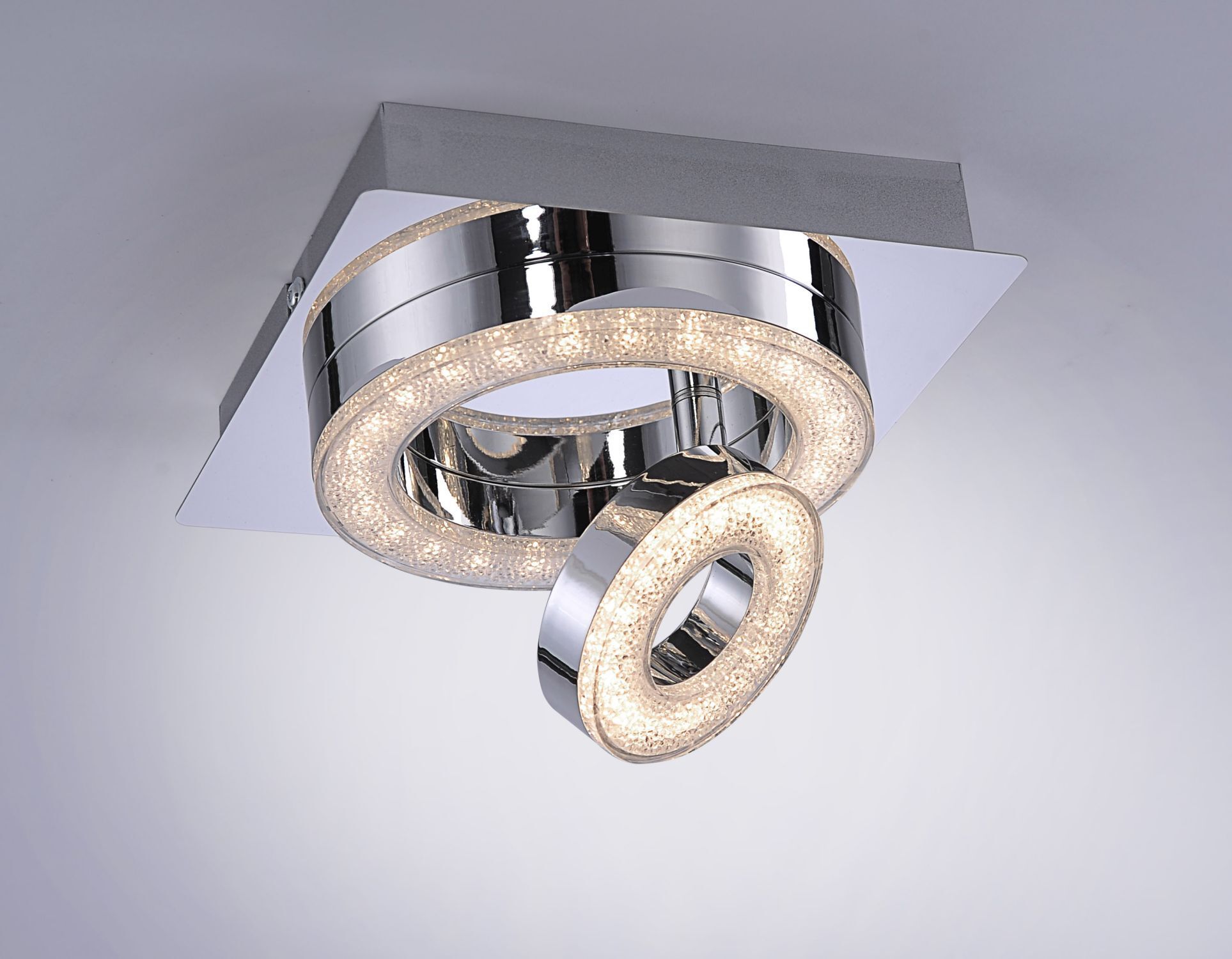 Spot de plafond LED métal orientable 3000 K 600 lm chrome