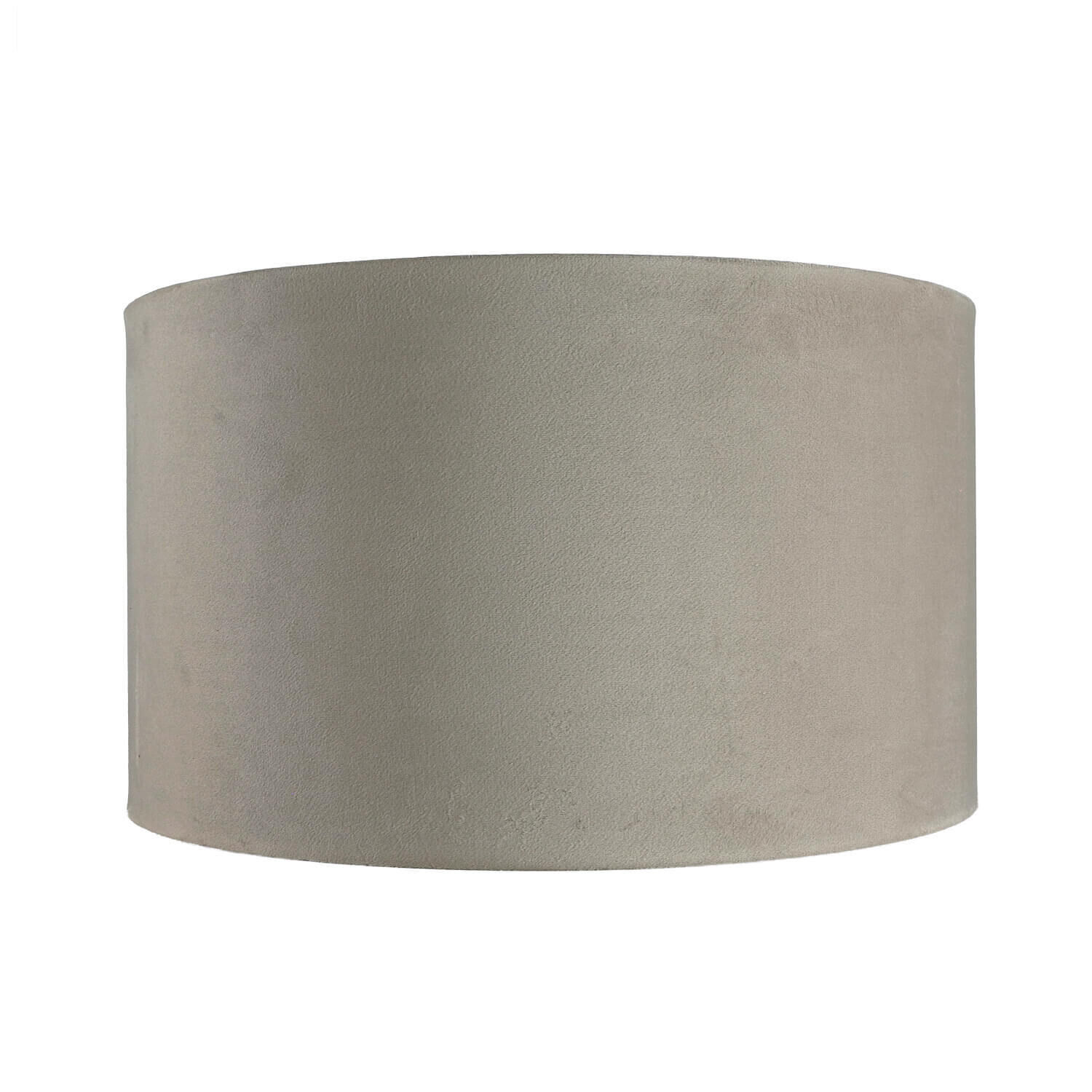 Abat-jour velours taupe argent D : 38 cm pour lampe à suspendre Lampe, Lampenschirm