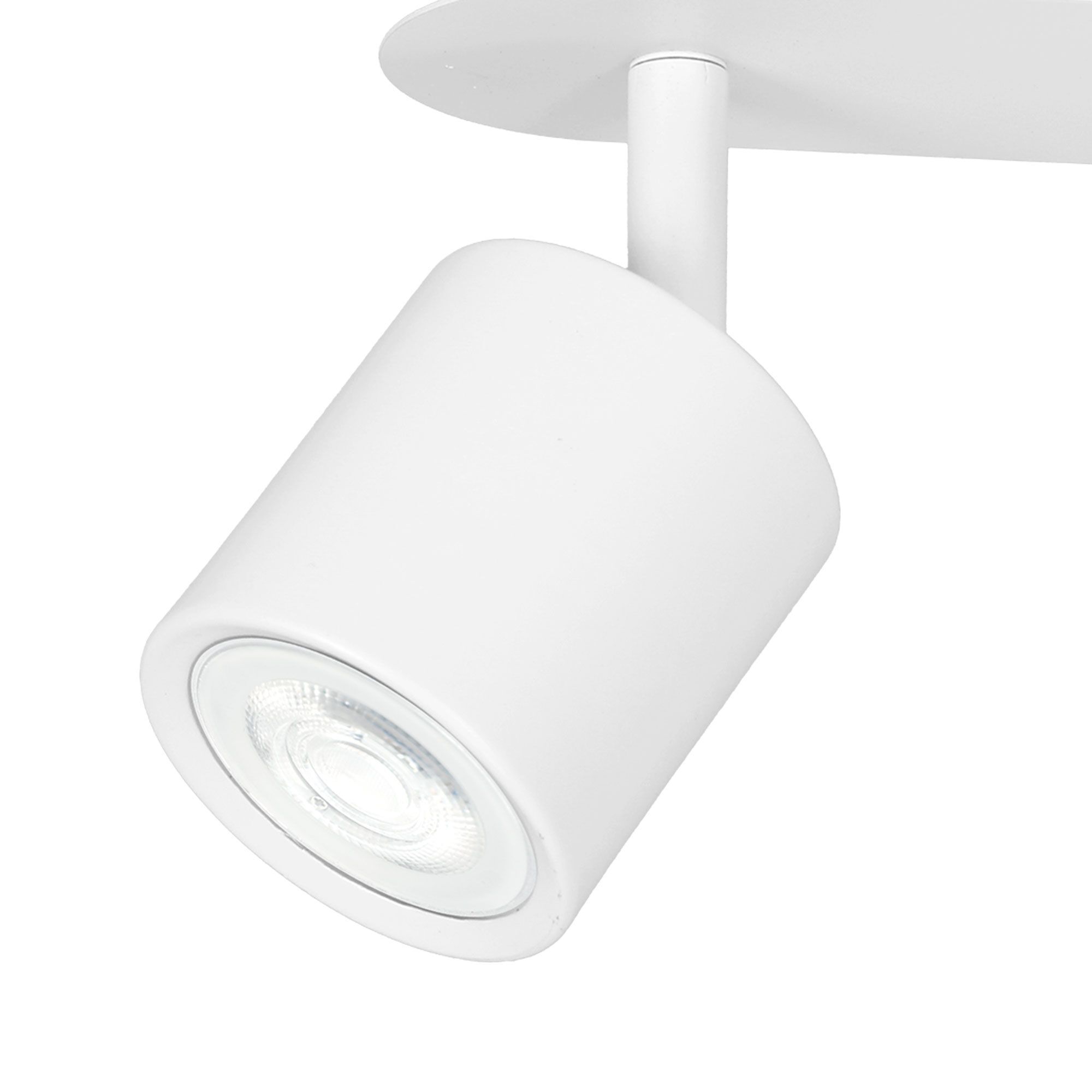 Spot Lampe Plafond Blanc Métal GU10 66 cm WIOMA