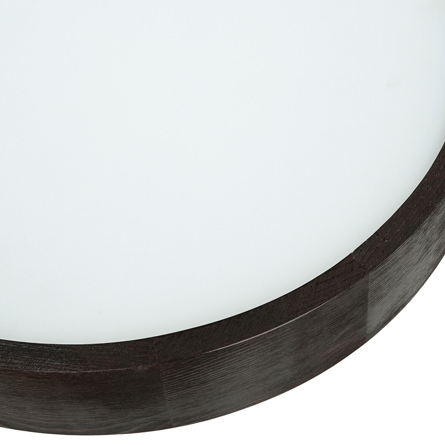 Plafonnier Salon Rond Lampe Bois Marron