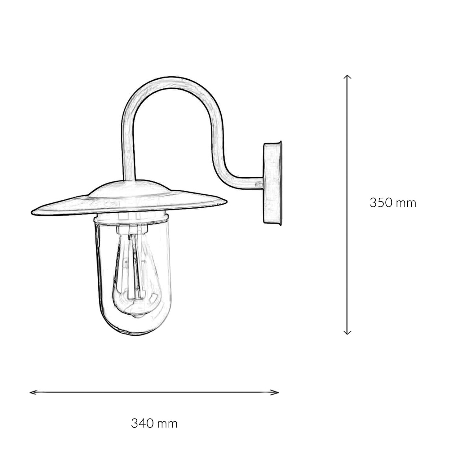 Wandlampe für Außen Schwarz Rot Antik E27 GÖTEBORG Sinken, Waschbeckenhahn, Diagramm, Handlung