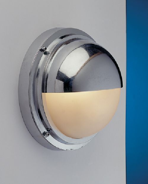 Lampe de bateau chromée en laiton IP54 entrée