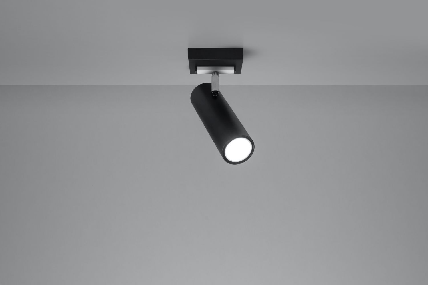 Lampe de plafonnier Noir Métal Moderne GU10 DUCCIA