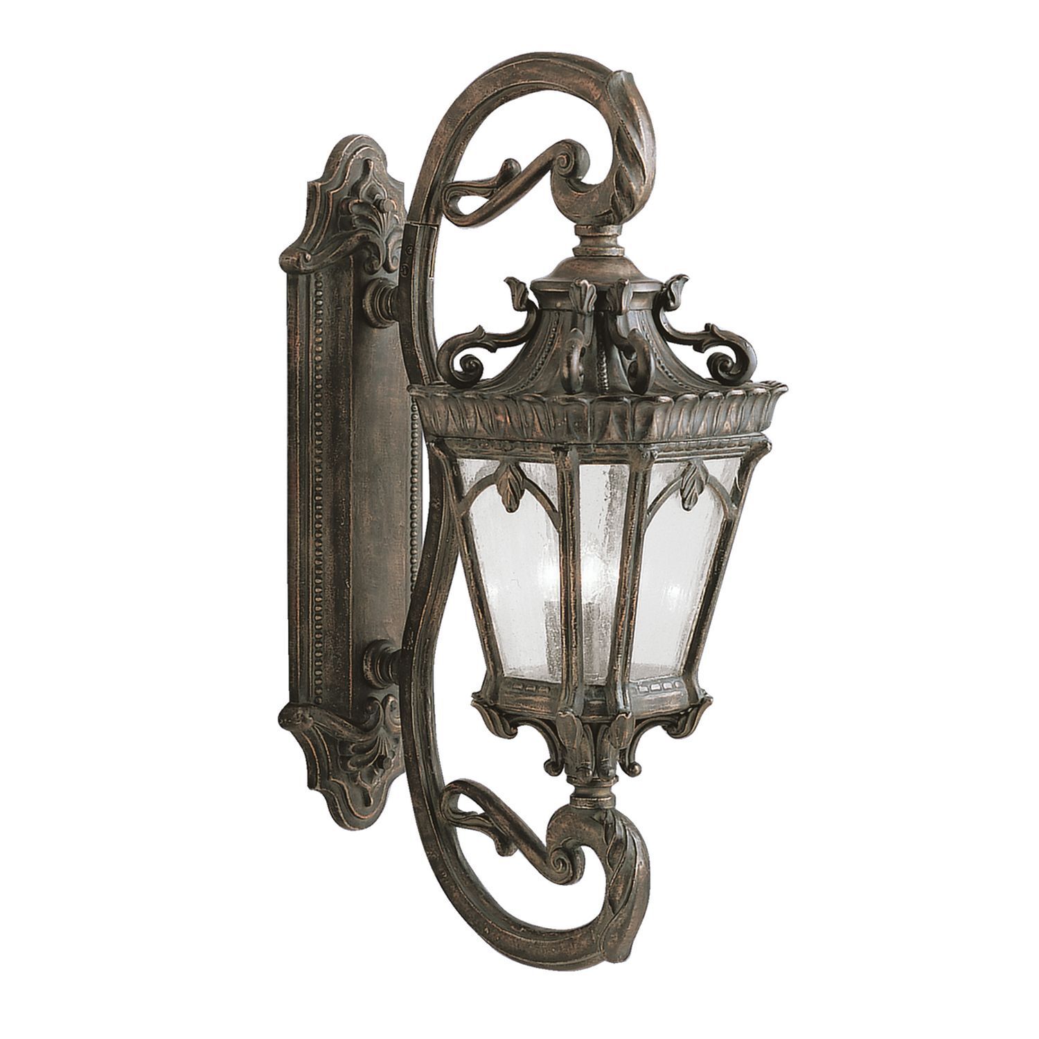 Lampe murale extérieure antique H:96cm grande porte d'entrée AMELIA