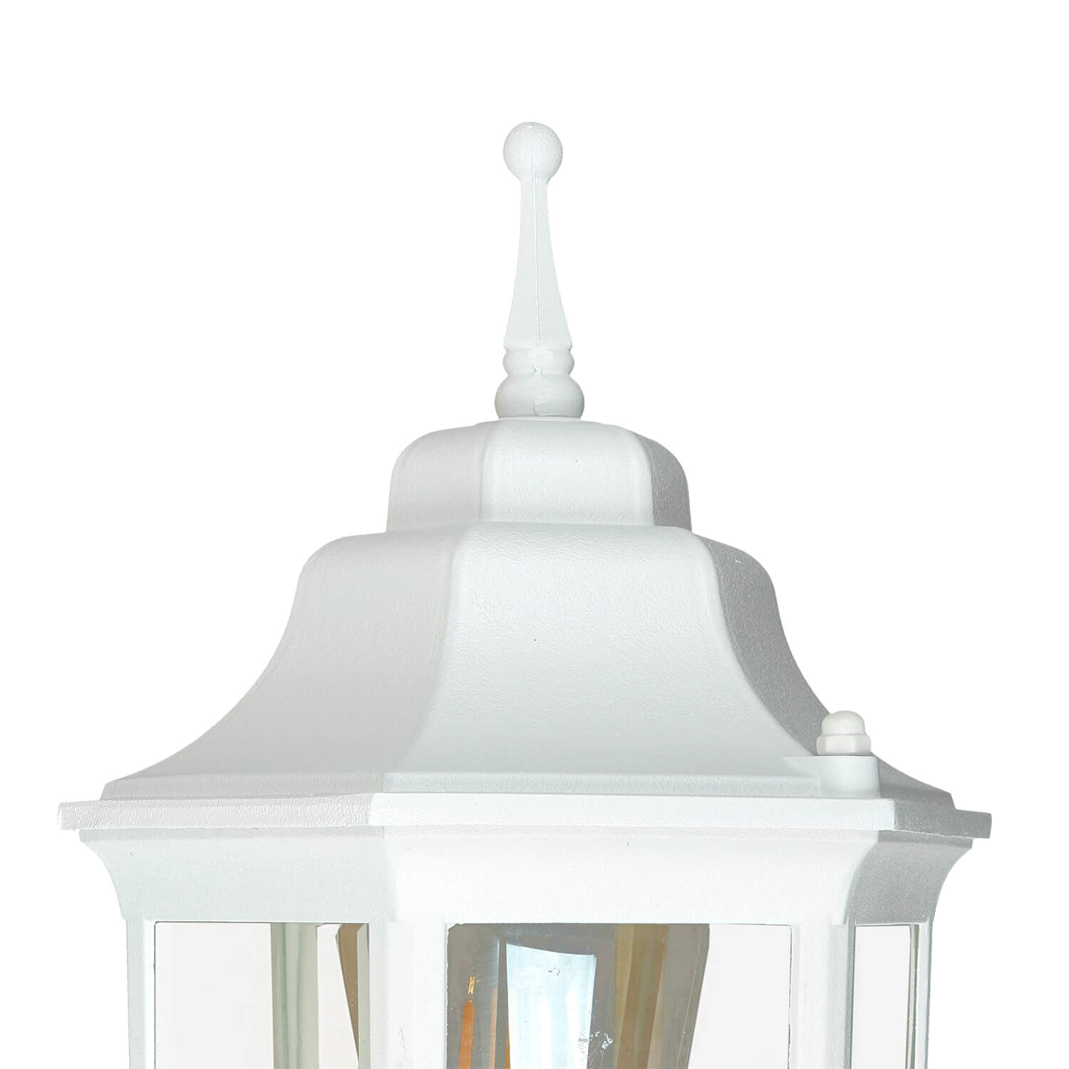 Applique blanche d'extérieur Lanterne rustique LYON H:35,5cm Lampe