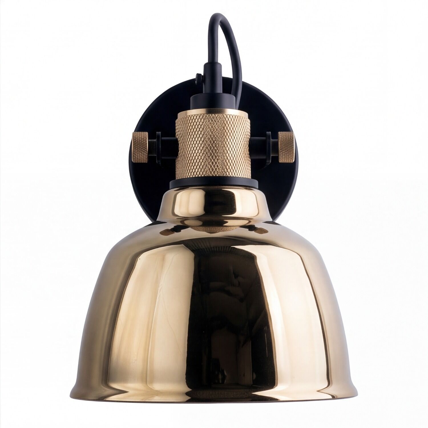 le50721-deckenstrahler-innen-glas-industrial-e27-ip20-dimmbar-gold-03 pendant, Lampe, Bronze, Metall, Industriell