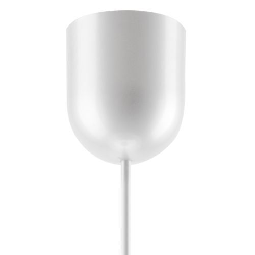 Lampe à suspendre Gris Verre rond Table à manger Rétro confortable